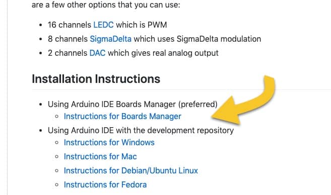 install arduino for mac