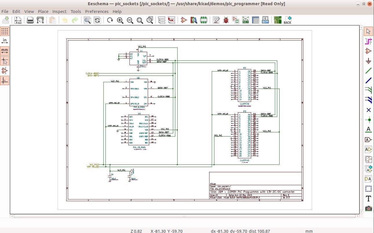 Kicad сборочный чертеж