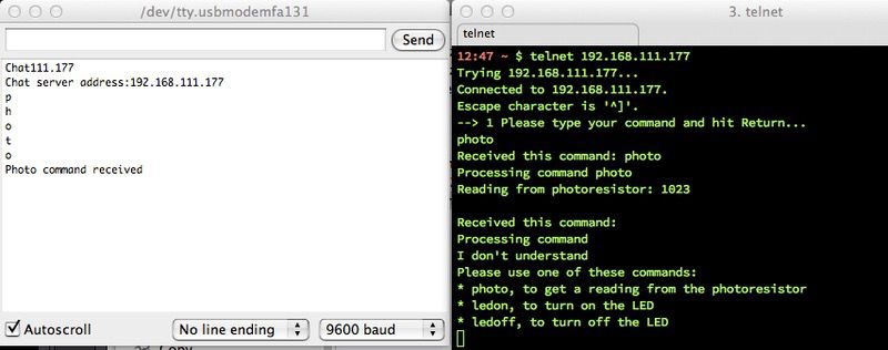 Demo2 - Monitor-iterm interaction