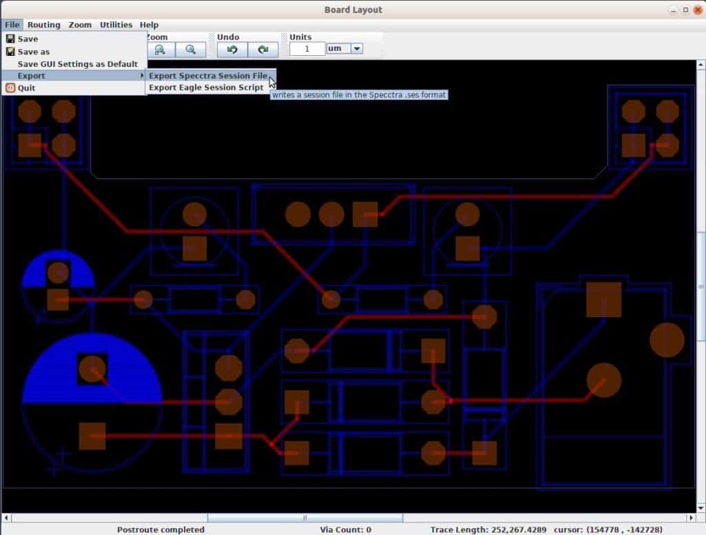 kicad switch layers while routing