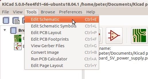 kicad start