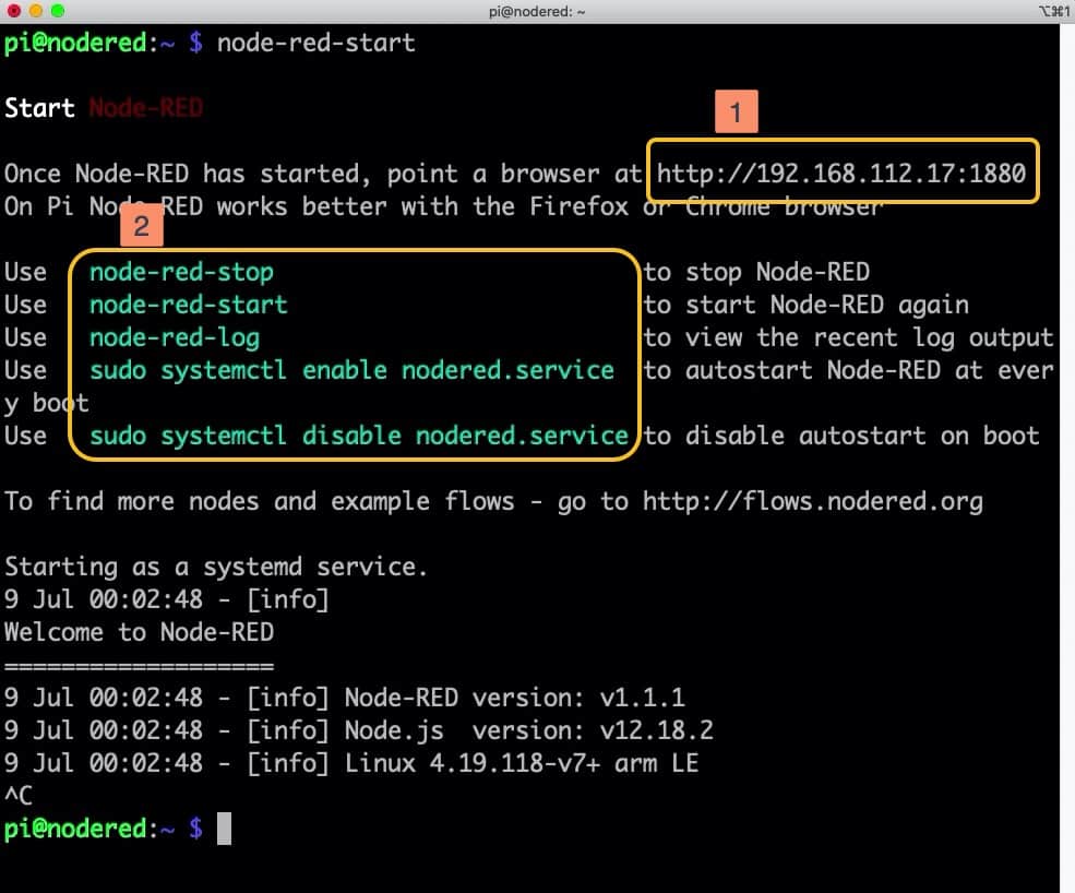 Grader celsius Religiøs Den fremmede Install Node-RED on the Raspberry Pi - Tech Explorations