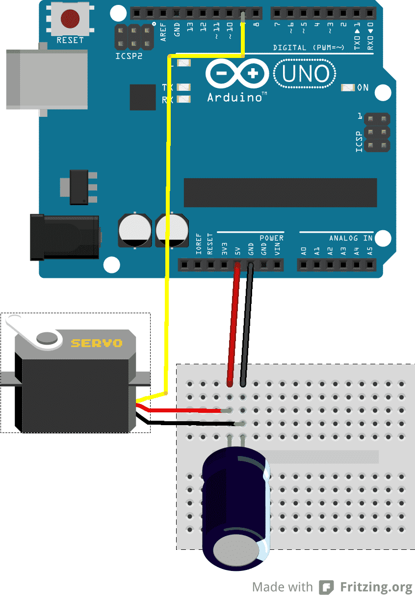 How to Control Servos With the Arduino - Circuit Basics