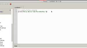 8. How to write and execute a MicroPython program - Tech Explorations image.