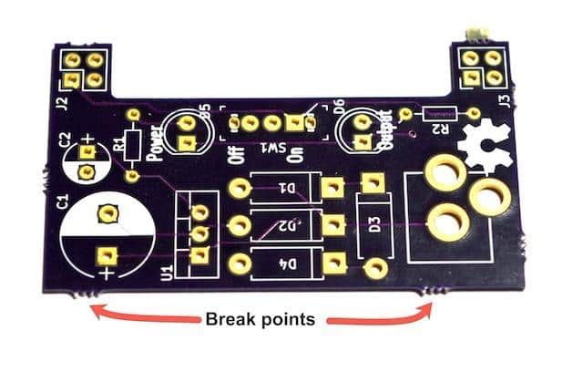 Figure 5.3.12.1: This PCB was part of a panel.