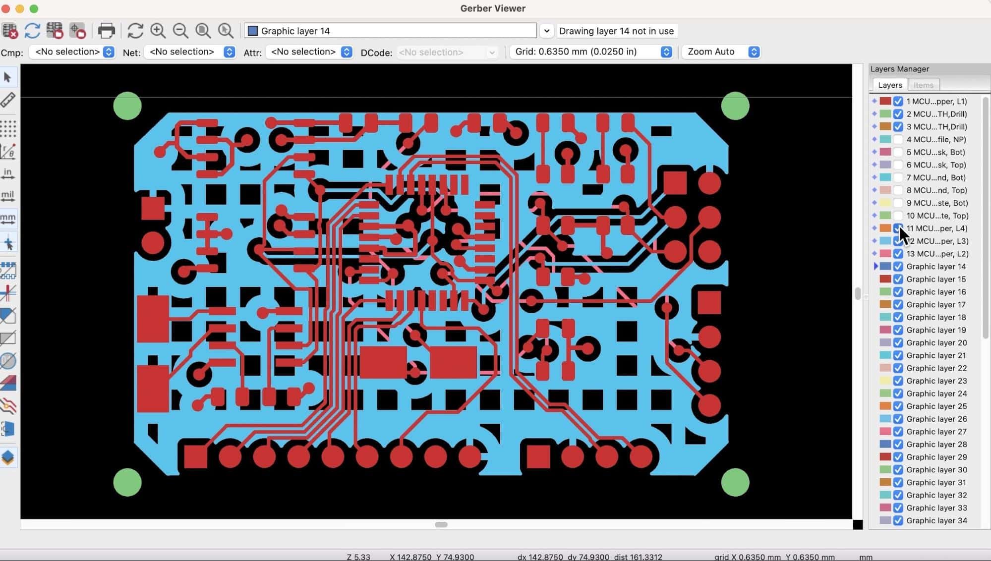 Figure 2.3.6: The Gerber Viewer.